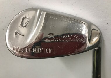 Leisure object - Golf club, George Nicoll Company, Don Walker No.7 iron, 1925c