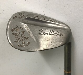 Leisure object - Golf club, George Nicoll Company, Don Walker No.8 iron, 1925c