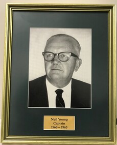 Photograph - Framed Photograph, Neil Young - Captain - 1960-1963, 1960