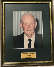 Photograph - Framed Photograph, William Garratt - Captain - 1998-2000, 1998