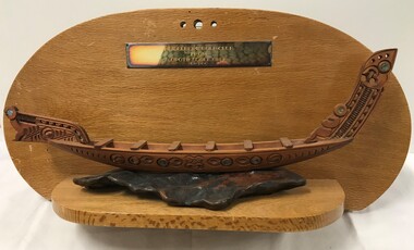 Memorabilia - Trophy, Opotiki Golf Club, Heidelberg Golf Club from Opotiki Golf Club New Zealand, 12/03/1969