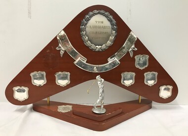 Memorabilia - Trophy, Opotiki Golf Club, The clubmaker challenge trophy, 1970-1974