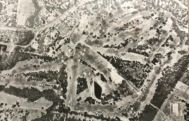 Photograph - Framed Photograph, K. J. Kosnar, Heidelberg Golf Club: The new course, 1960s