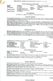 Document - Annual Report, Heidelberg Golf Club, Heidelberg Golf Club, Lower Plenty: 53rd Annual Report, Year ended January 31st, 1982, 1982
