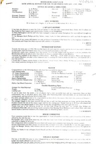 Document - Annual Report, Heidelberg Golf Club, Heidelberg Golf Club, Lower Plenty: 54th Annual Report, Year ended January 31st, 1983, 1983