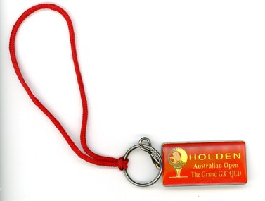 Badge - Admission Badge, Braider Pty Ltd, Admission tag to Australian Open 2001, 2001