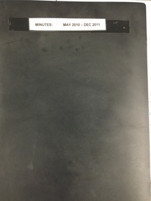Administrative record - Minute Book, Heidelberg Golf Club, Ladies'/Associates' Committee Minutes: Book L/A 18: May 2010 - December 2011, 2010-2011