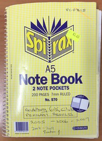 Administrative record - Book, Heidelberg Golf Club, HGC [Ladies] Pennant Sections 1 and 2, 2005-2009: Ladies Pennant Book 5, 2005-2009