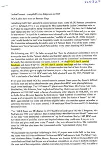 Article, Heidelberg Golf Club et al, Heidelberg Ladies Pennant / by Jan Balgowan and Liz Sinclair, 2005-2022