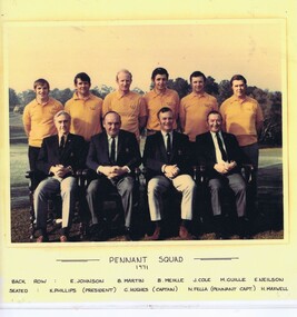 Photograph - Team Photograph, Heidelberg Golf Club, Heidelberg Golf Club 1971 Pennant Squad, 1971