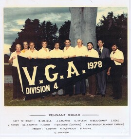 Photograph - Team Photograph, Heidelberg Golf Club, Heidelberg Golf Club 1978 Pennant Squad, 1978