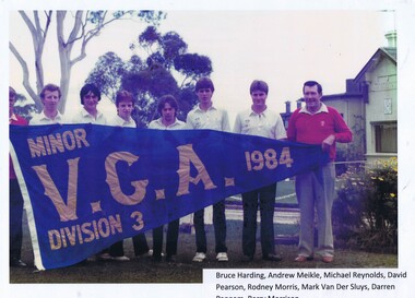 Photograph - Team Photograph, Heidelberg Golf Club, Heidelberg Golf Club 1984 Pennant Squad, V.G.A. Division 3 Minor, 1984
