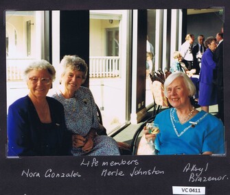 Photograph, Opening Day 23 February1998: Life members, 1998