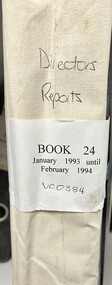 Administrative record - Reports, Heidelberg Golf Club, Directors' Reports: Book 24: January 1993 - February 1994, 1993 - 1994