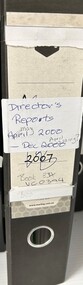Administrative record - Reports, Heidelberg Golf Club, Directors' Reports (Board Papers): Book 34: May 2000 - December 2000, 2000