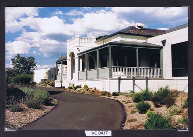 Photograph, Club house entrance: "Bryn Teg" refurbished, 1998