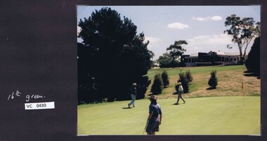 Photograph, 16th green 2000: Heidelberg Golf Club, 2000c