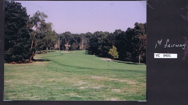 Photograph, 1st fairway 2000: Heidelberg Golf Club, 2000