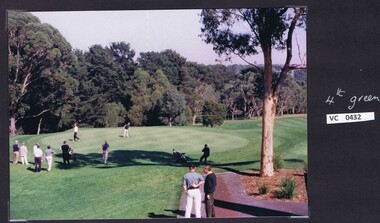 Photograph, 4th green 2000: Heidelberg Golf Club, 2000