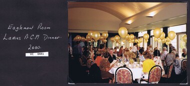 Photograph, Ladies' AGM Dinner 2000: Heidelberg Golf Club, 2000