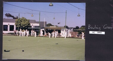 Photograph, Bowling green 2000: Heidelberg Golf Club Bowling Club, 2000c