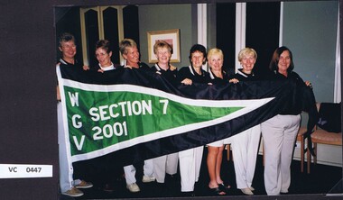 Photograph, WGV Section 7 - winning Pennant Team 2001: Heidelberg Golf Club, 2001