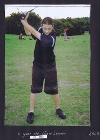 Photograph, Grace Lennon 2003: Heidelberg Golf Club, 2003