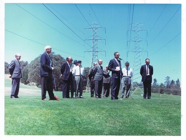 Photograph, Opening of "The New Course" 12th Nov. 1967: Heidelberg Golf Club, 12/11/1967