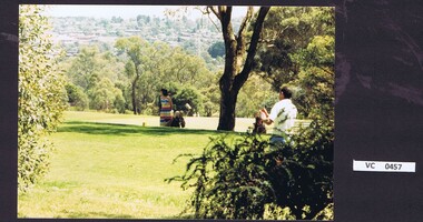 Photograph, 9th tee and 8th green: Heidelberg Golf Club, 1990s