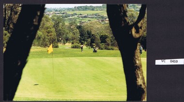 Photograph, 8th green and fairway: Heidelberg Golf Club, 1990s