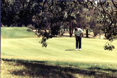 Photograph, 13th hole and tee: Heidelberg Golf Club, 1990s