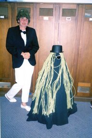 Photograph, Faye Lamb, Heidelberg Golf Club: Ladies' Christmas celebrations 1992: 'Addams family', 1992