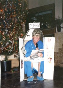 Photograph, Faye Lamb, Heidelberg Golf Club: Ladies' Christmas celebrations 1992: 'Naughty ditty', 1992