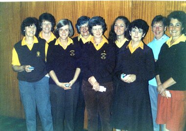 Photograph, Heidelberg Golf Club: Ladies' Interclub team 1988, 1988