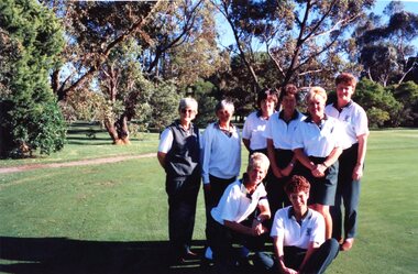 Photograph, Heidelberg Golf Club: Ladies' second pennant team 1996, 1996