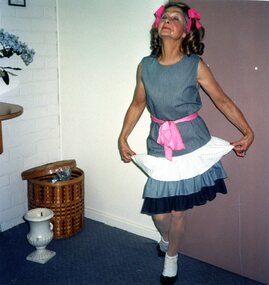 Photograph, Heidelberg Golf Club: Ladies' Christmas luncheon: Liz Sanders, 1990s