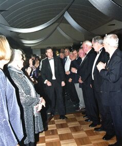 Photograph, Heidelberg Golf Club: 75th anniversary - Captain Gavin Duncan enters Eaglemont Room, 16/08/2003