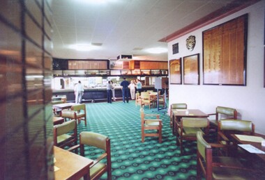 Photograph, Heidelberg Golf Club: Clubhouse renovations 1997-98 - Bar in old clubhouse and Spike Bar, 1997