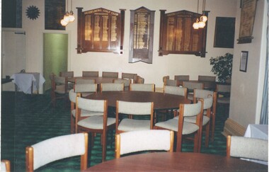 Photograph, Heidelberg Golf Club: Clubhouse renovations 1997-98 - Dining room, 1997