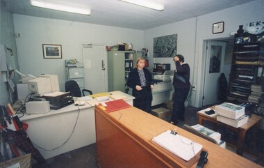 Photograph, Heidelberg Golf Club: Clubhouse renovations 1997-98 - General office, 1997