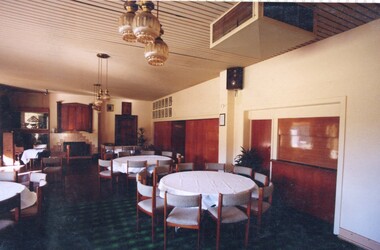 Photograph, Heidelberg Golf Club: Clubhouse renovations 1997-98 - Dining room, 1997