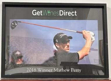 Photograph - Framed Photograph, Pro-Am past winners 2018: Heidelberg Golf Club, 2018