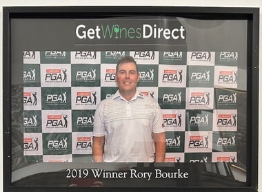 Photograph - Framed Photograph, Pro-Am past winners 2019: Heidelberg Golf Club, 2019