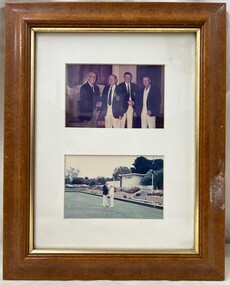 Photograph - Framed Team Photograph, Heidelberg Golf Club Bowling Club, Heidelberg Golf Club Bowling Club: [Team to be identified, no date]