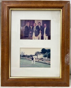 Photograph - Framed Team Photograph, Heidelberg Golf Club Bowling Club, Heidelberg Golf Club Bowling Club: [Team to be identified, no date]