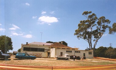 Photograph, Heidelberg Golf Club: Clubhouse renovations 1997-98 - Starting demolition, 1997