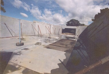 Photograph, Heidelberg Golf Club: Clubhouse renovations 1997-98 - More basement works, 1997