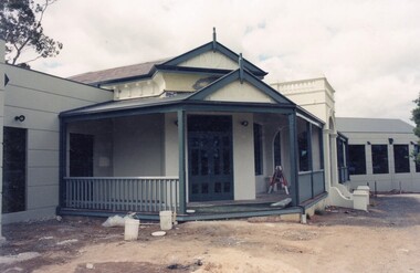 Photograph, Heidelberg Golf Club: Clubhouse renovations 1997-98 - Main entrance, 1997