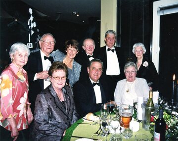 Photograph, Heidelberg Golf Club, Heidelberg Golf Club: 75th anniversary dinner - members at dinner, 16/08/2003