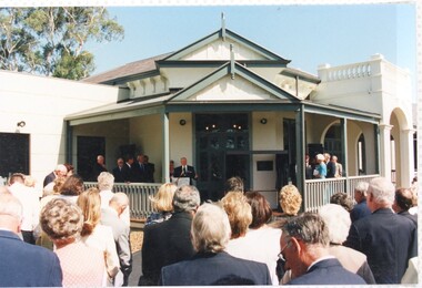 Photograph, Official opening of new Clubhouse 1998 - Heidelberg Golf Club, 22/02/1998